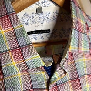 Luchiano Visconti Mens Dress Shirt (L)